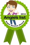 2012 Angie's List Super Service Award Winner