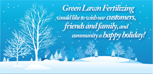 Happy Holidays from the Green Lawn Team!
