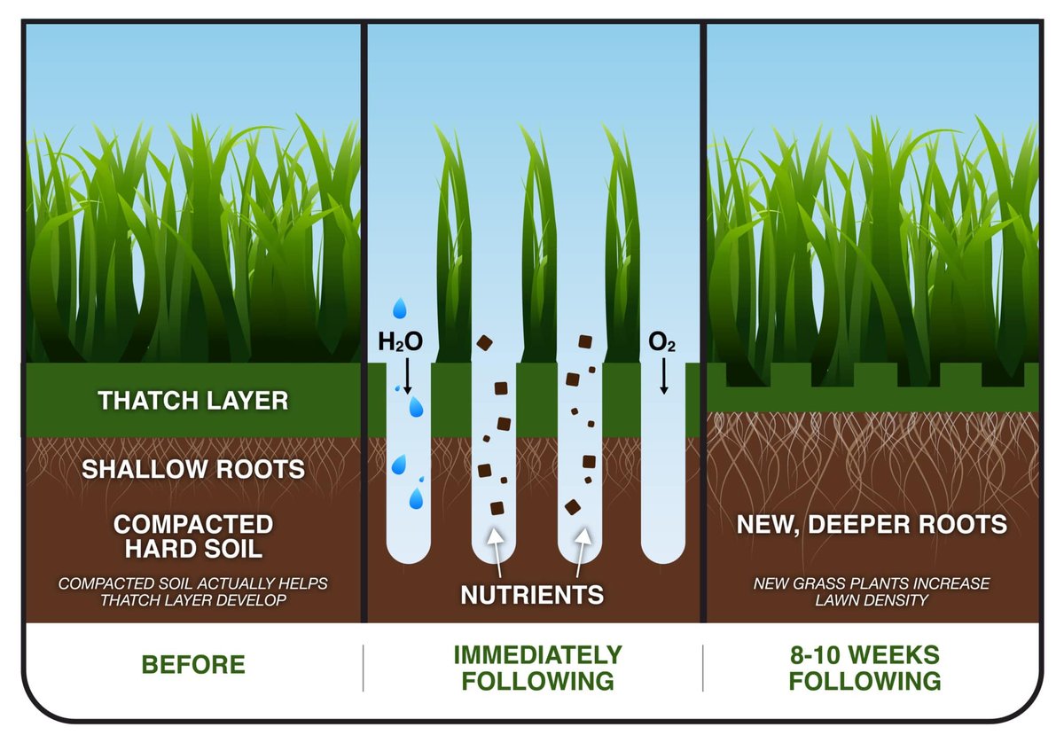 aeration and seeding diagram